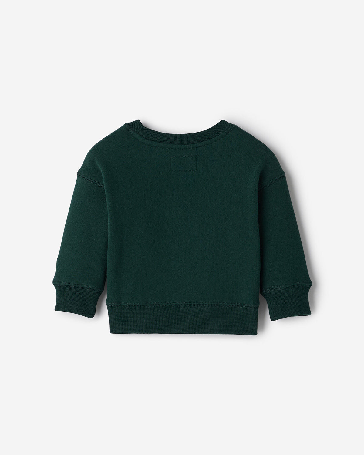 Baby  Applique Sweatshirt / VARSITY GREEN