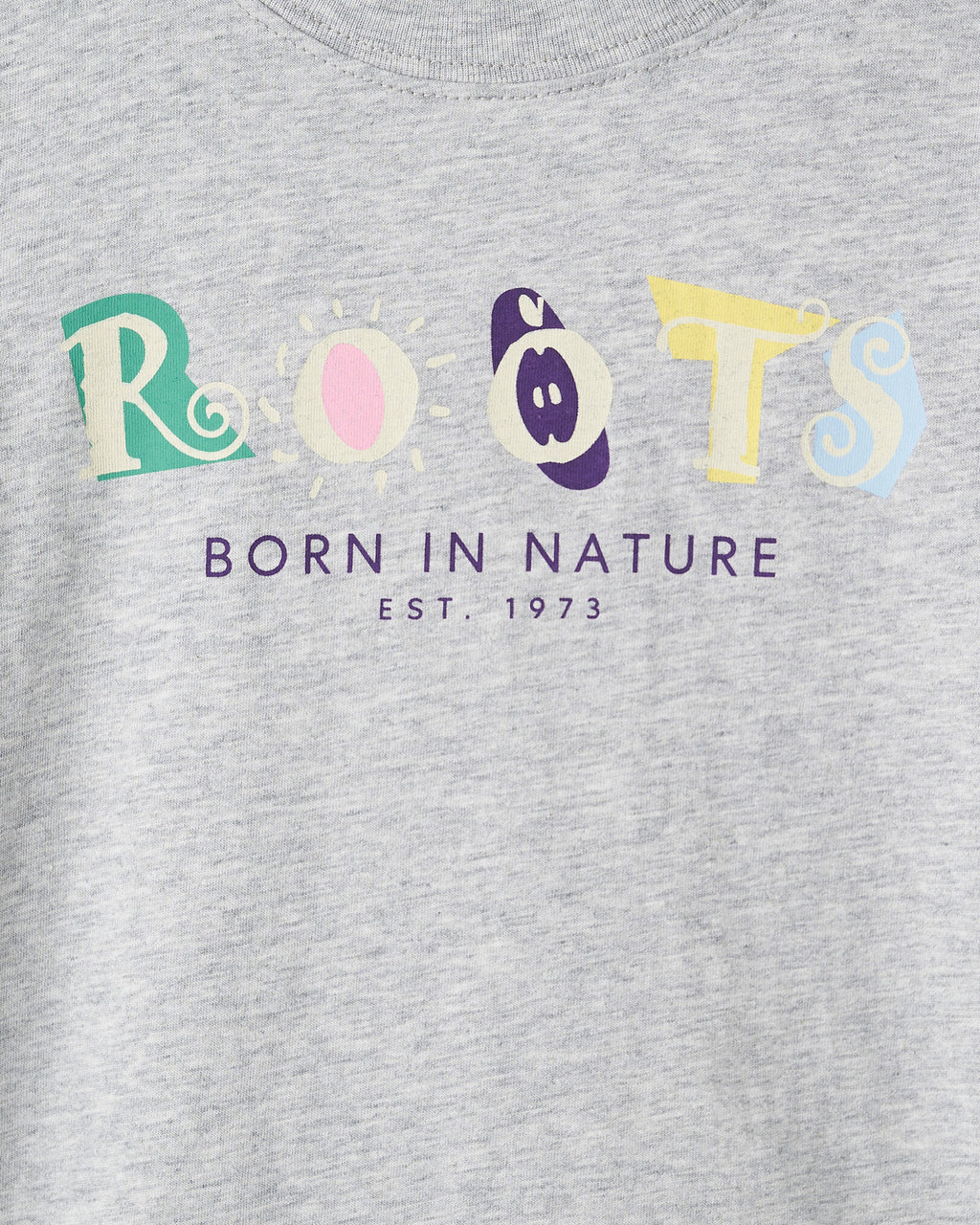 Toddler Retro Classic T-Shirt / HEATHER GREY