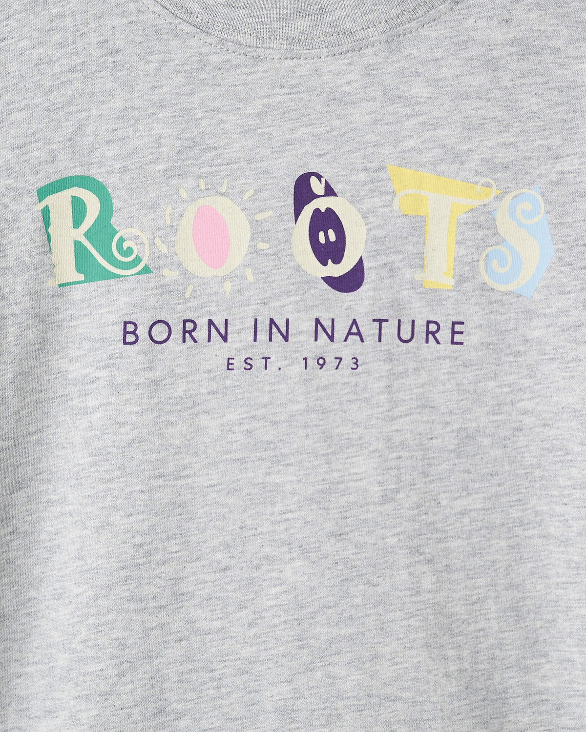 Toddler Retro Classic T-Shirt / HEATHER GREY