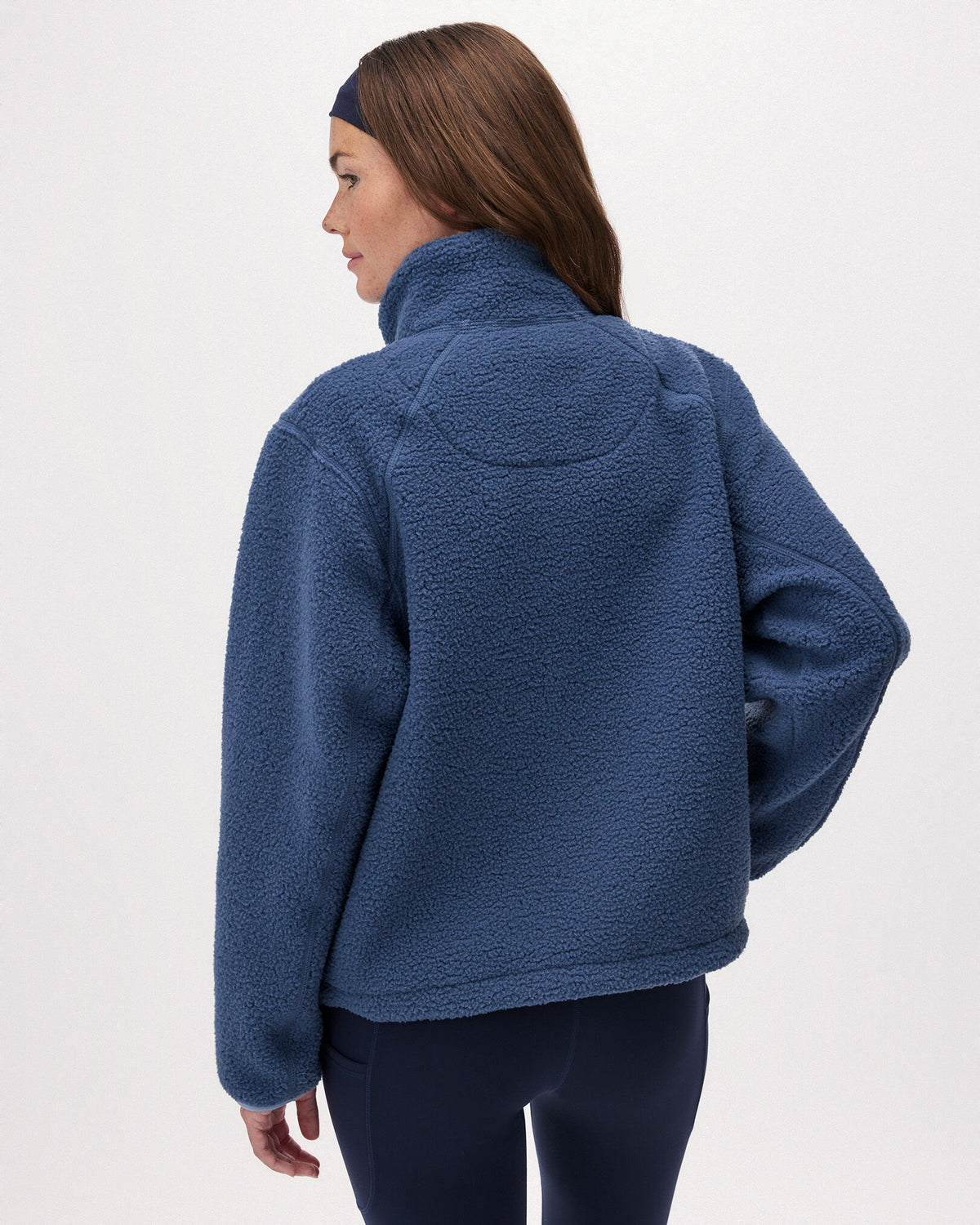 Alta Shearling Fleece Jacket / DARK DENIM