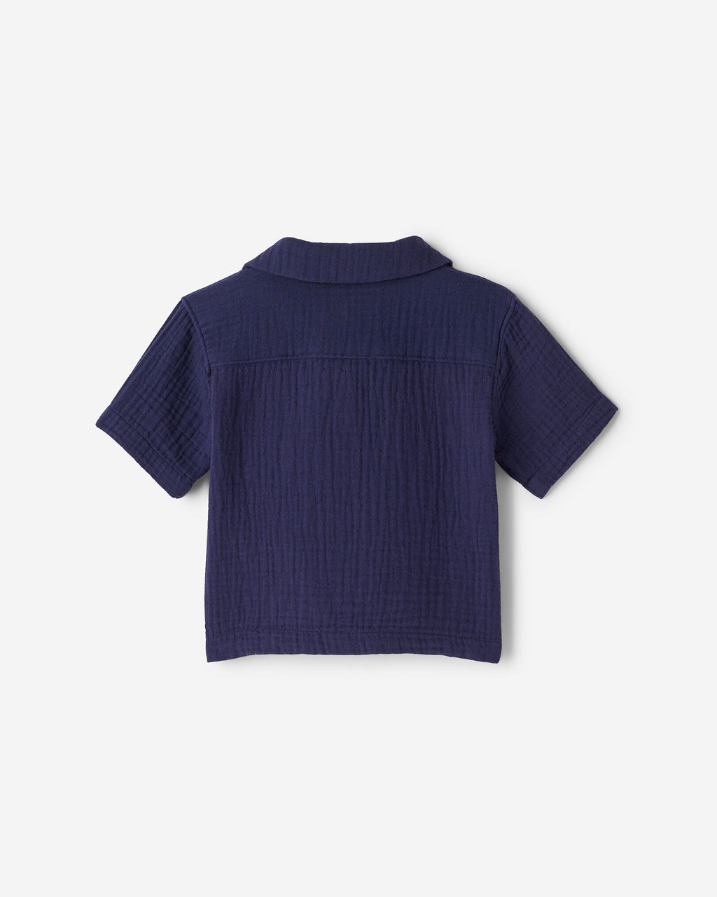 Baby Isla Camp Shirt / INDIGO INK