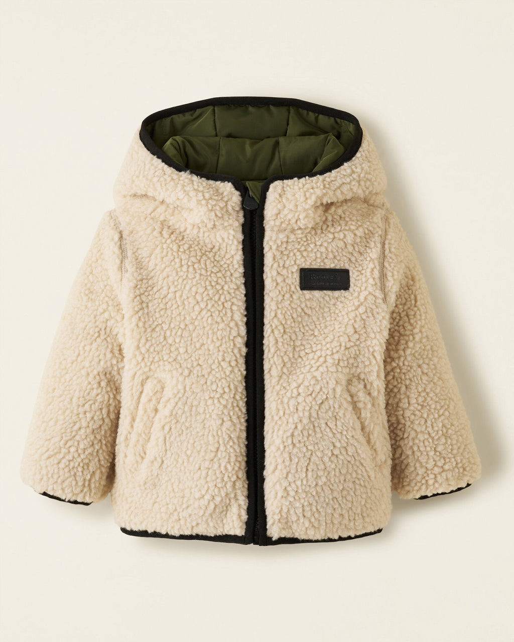 Baby Reversible Shearling Fleece Jacket / BLUE DEPTHS