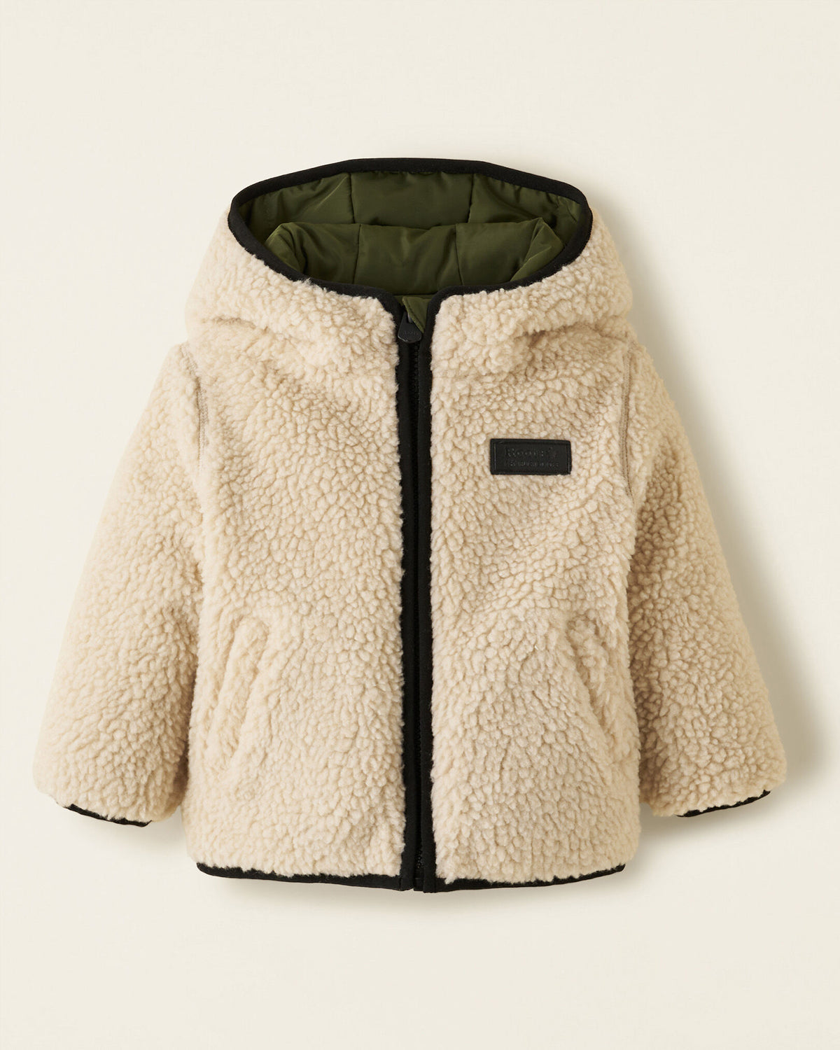 Baby Reversible Shearling Fleece Jacket / BLUE DEPTHS