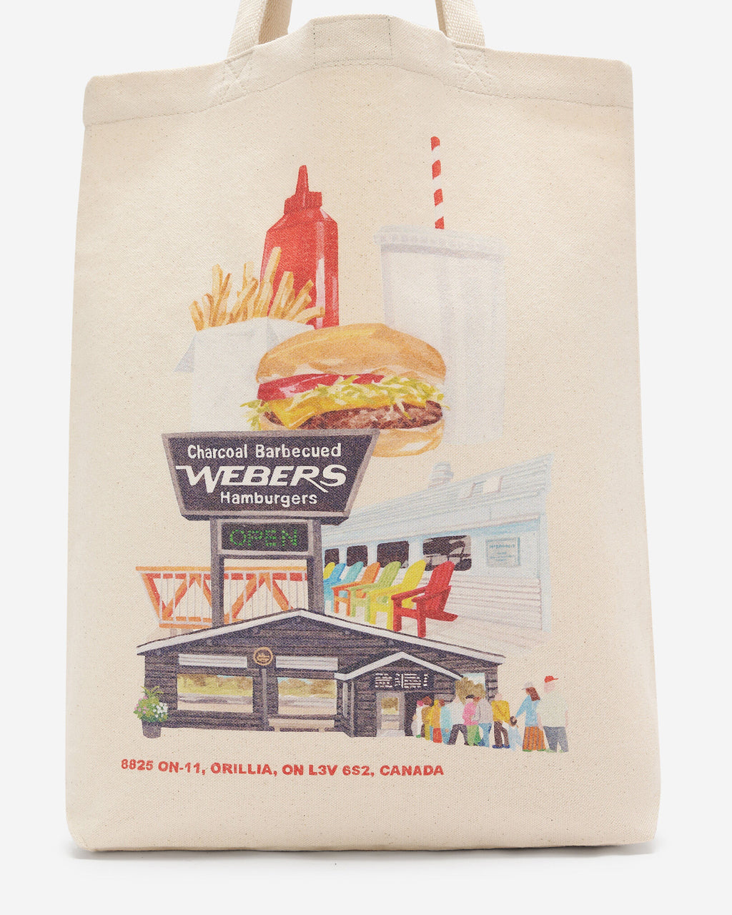 X Webers Tote / NATURAL