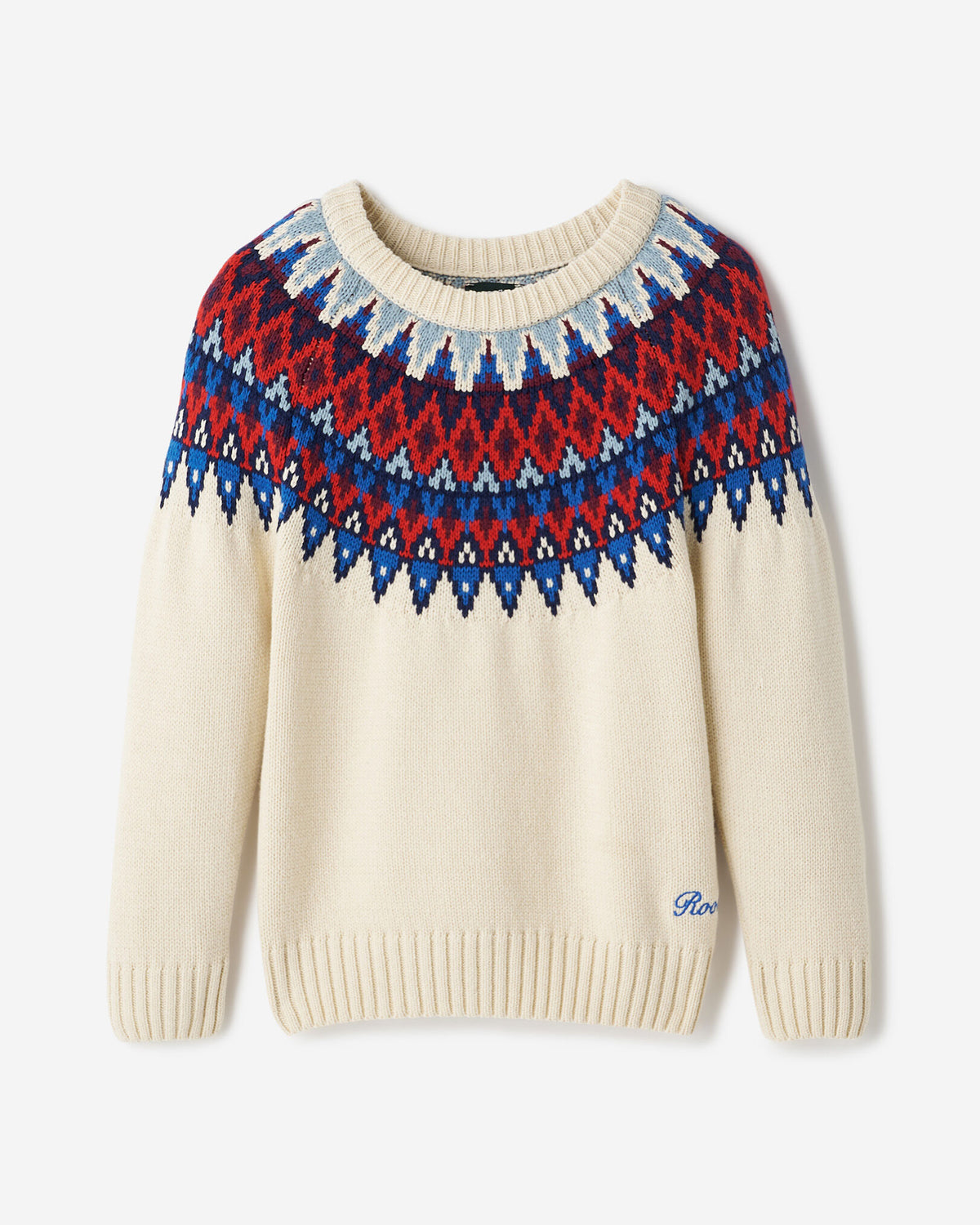 Kids Nordic Sweater Crew / BIRCH WHITE