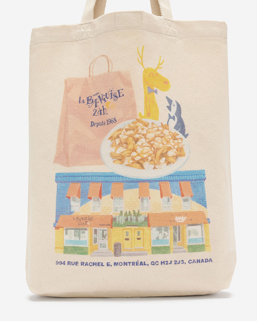 X La Banquise Tote / NATURAL