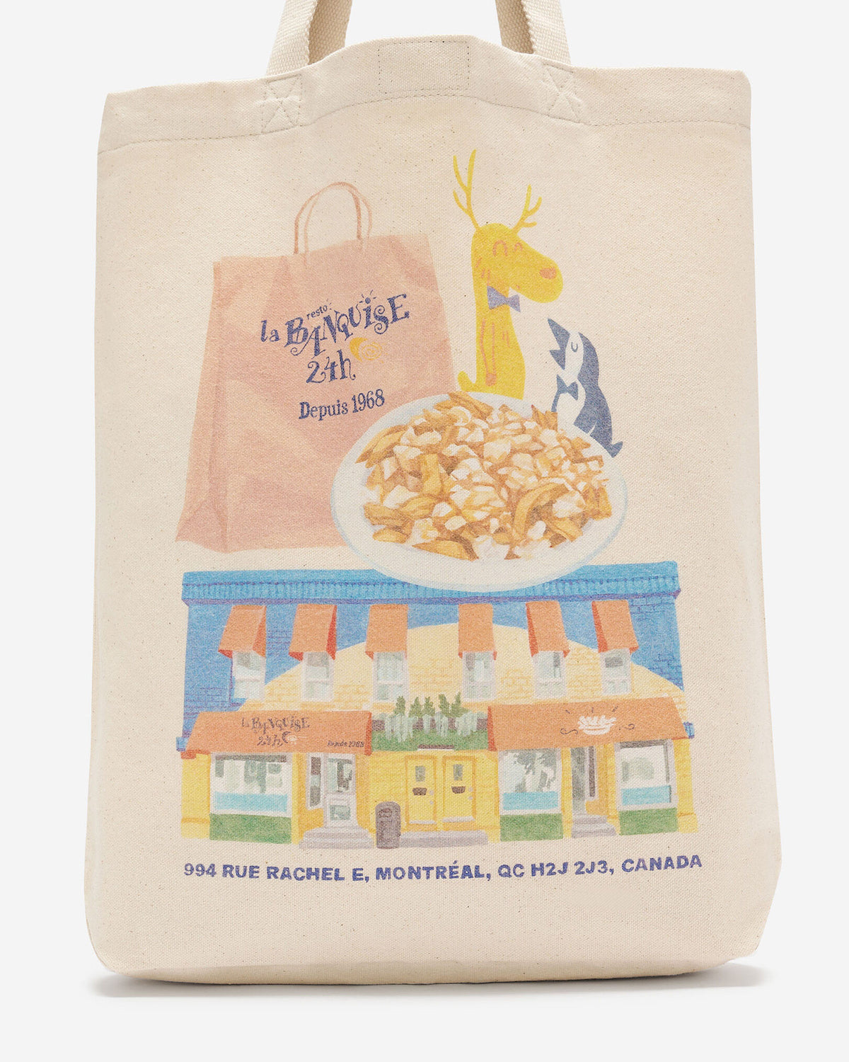 X La Banquise Tote / NATURAL