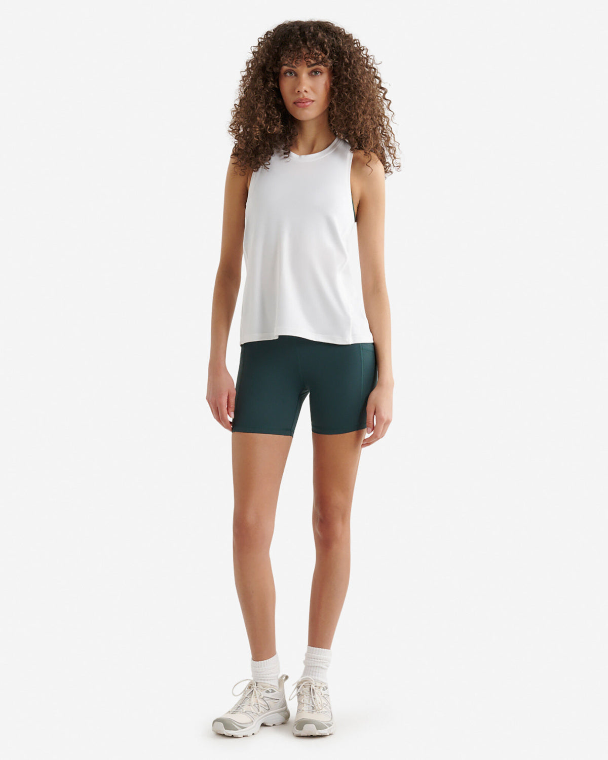 Restore Stretch Bike Short 5 Inch / VARSITY GREEN