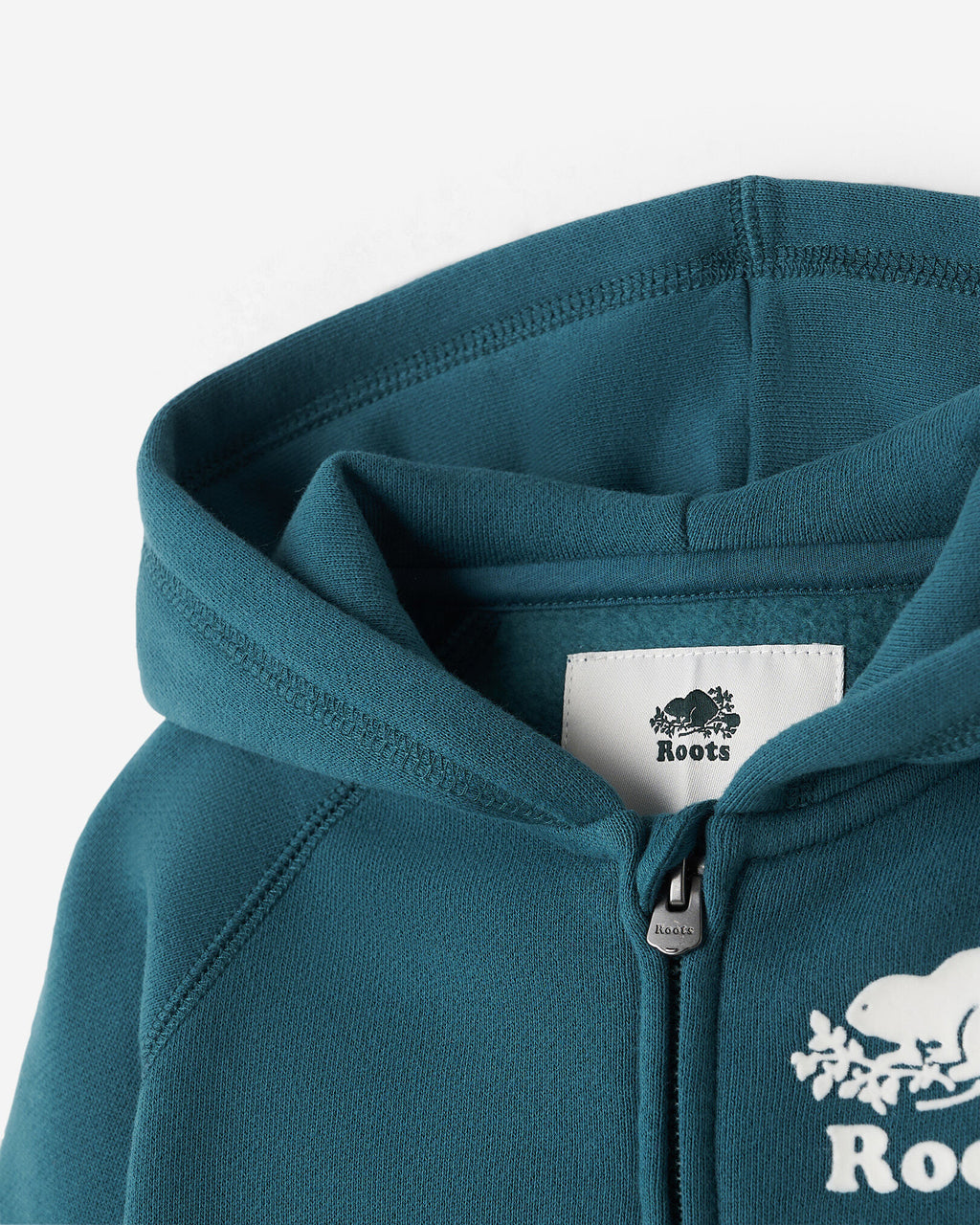 Baby Organic Original Full Zip Hoodie / OCEAN TEAL