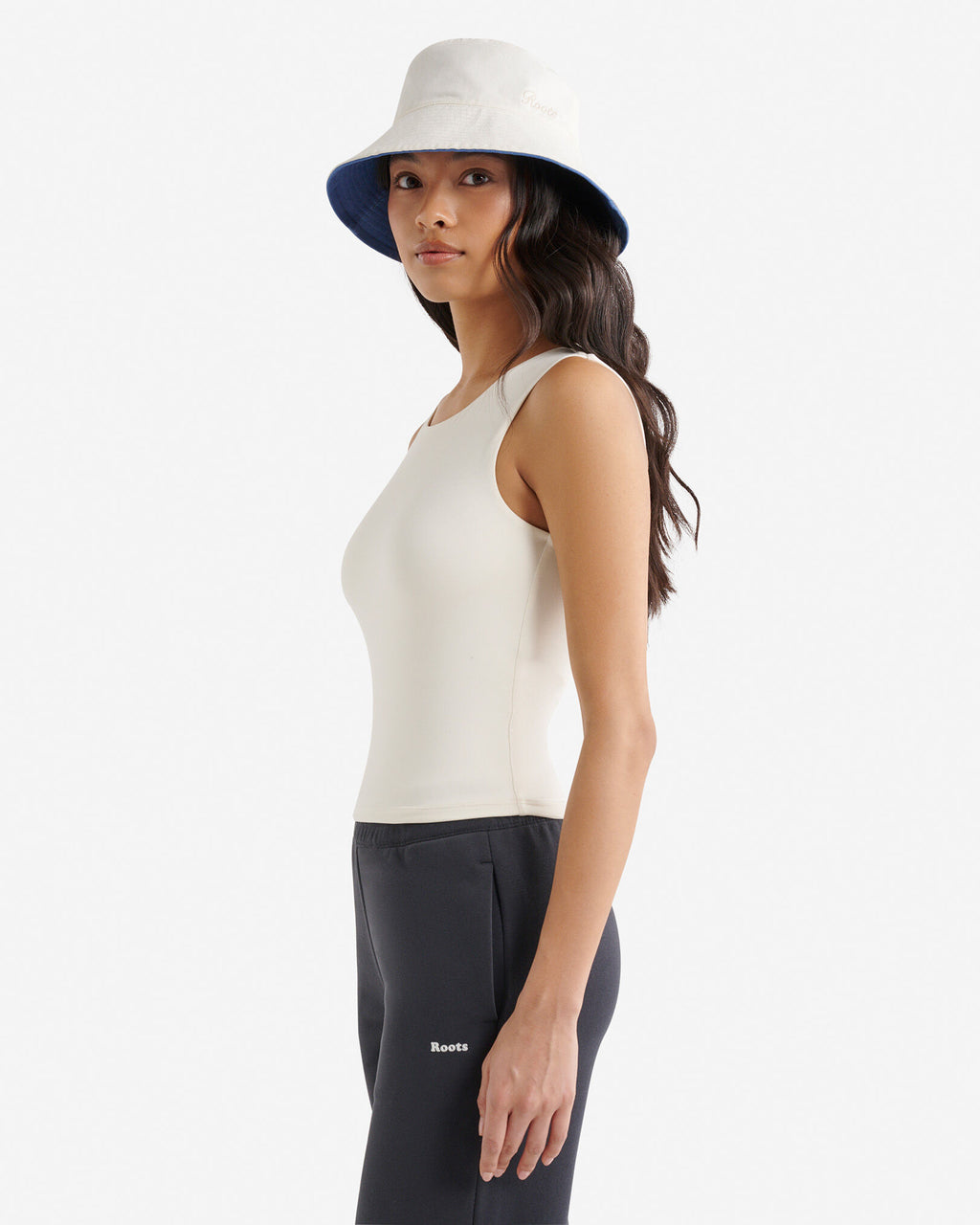 Renew Knit Muscle Tank / EGRET