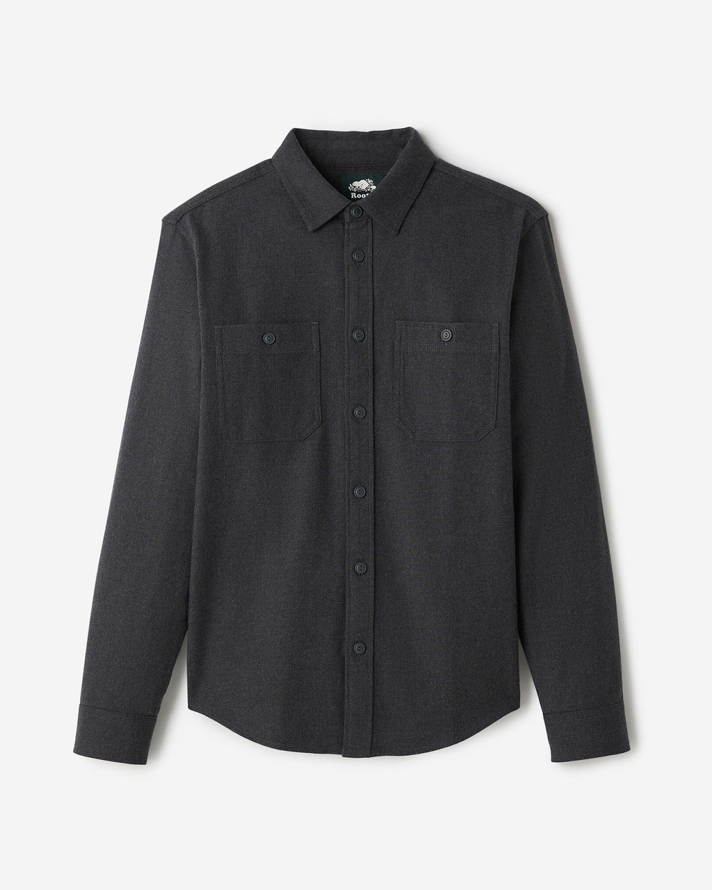 Bellwoods Herringbone Shirt / CHARCOAL PEPPER