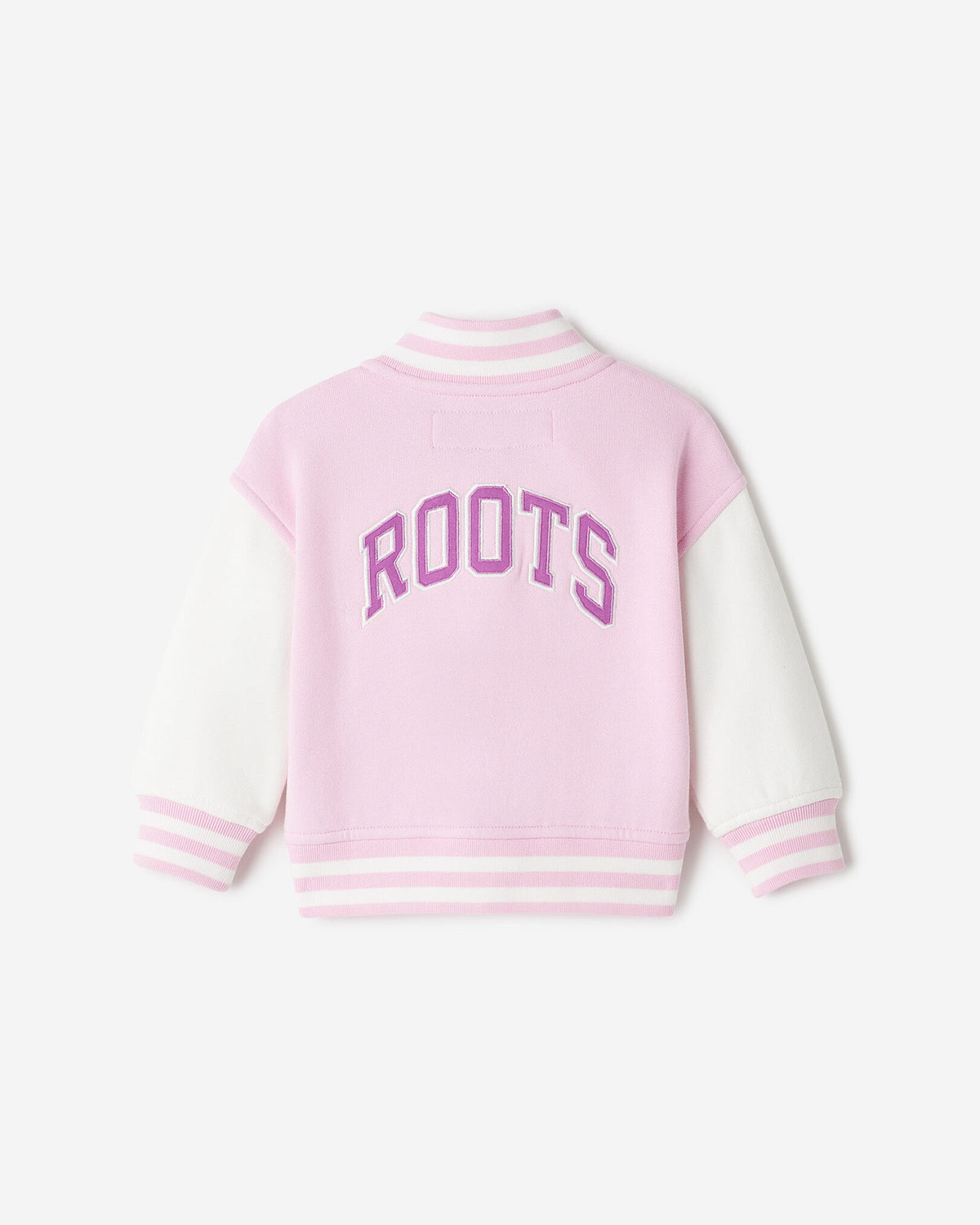 Baby Varsity Jacket / FEATHER PINK