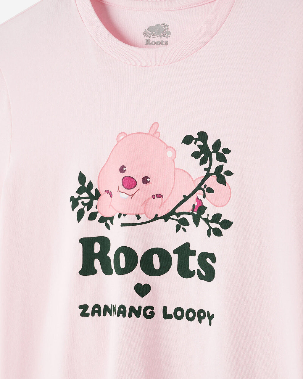 X Zanmang Loopy T-Shirt / BUBBLE PINK