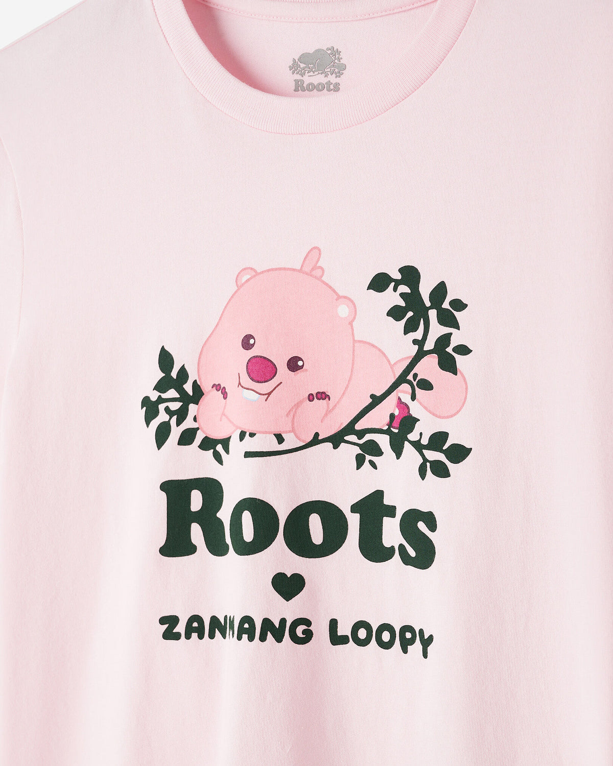 X Zanmang Loopy T-Shirt / BUBBLE PINK