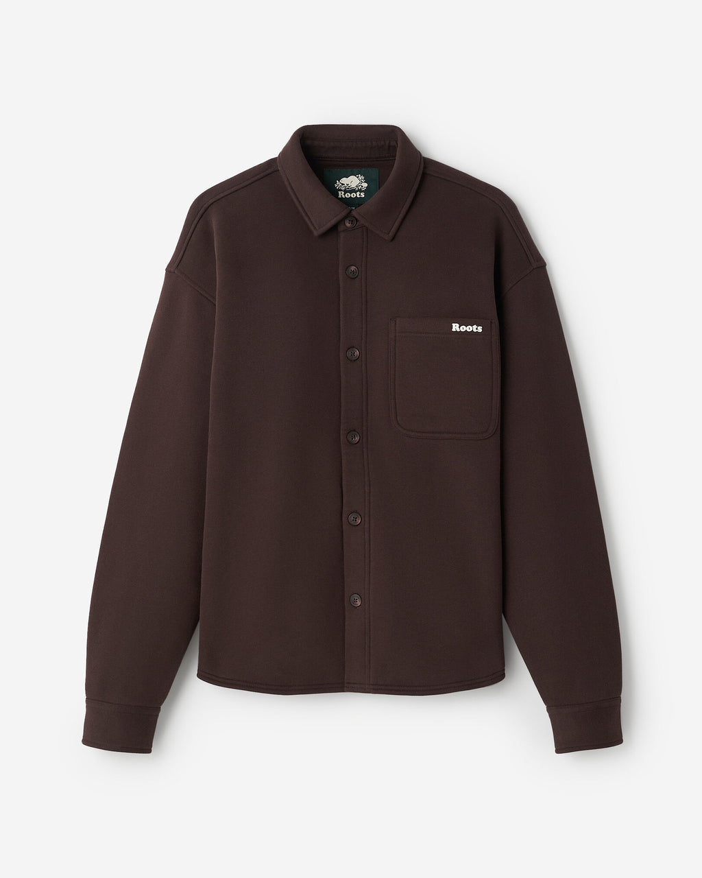 Cloud Fleece Shirt / BLACK COFFEE