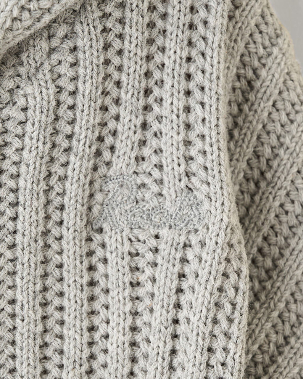 Baby Bear Cardigan / GREY MIX