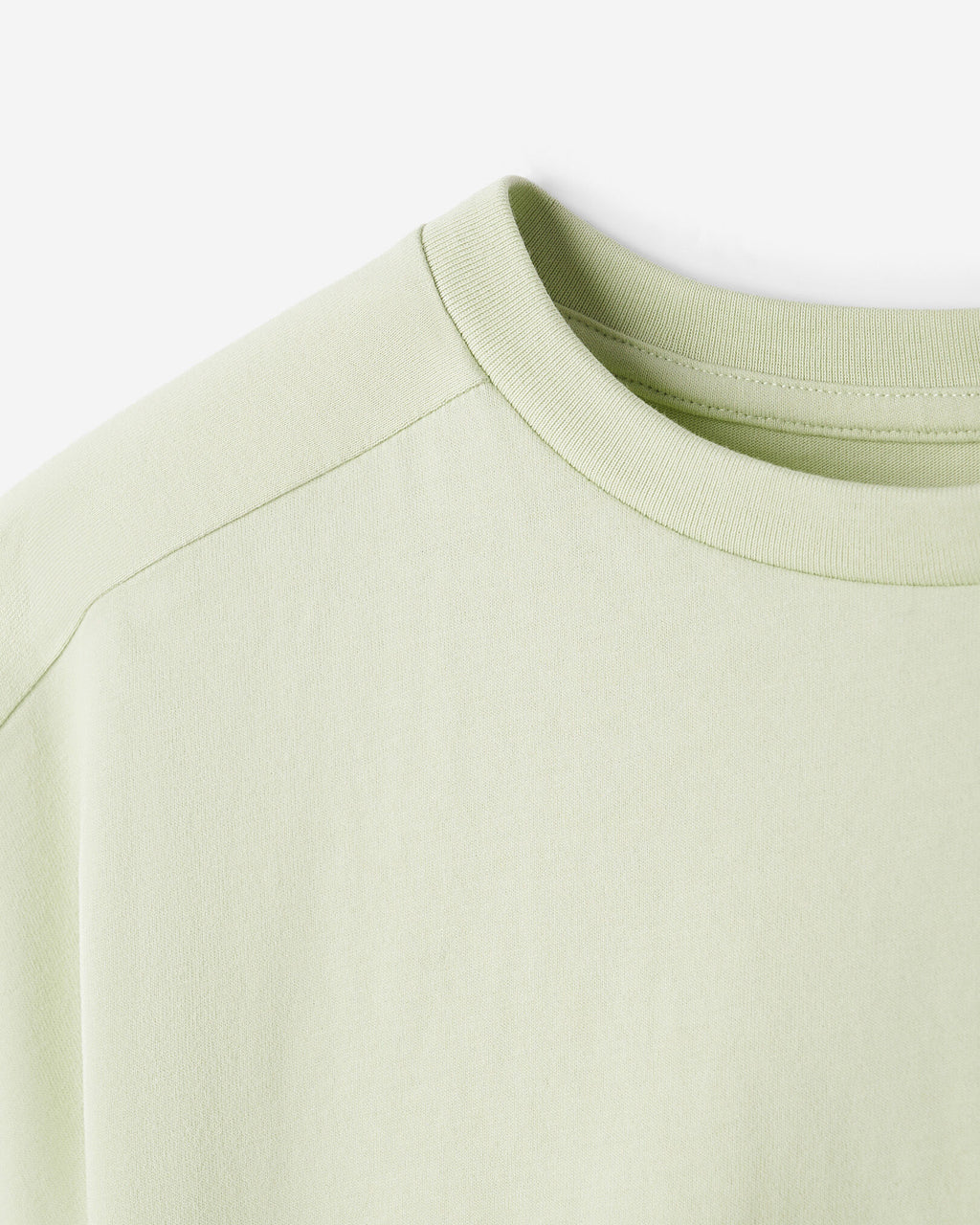 Girls Summer Cloud Boxy T-Shirt / FADED JADE