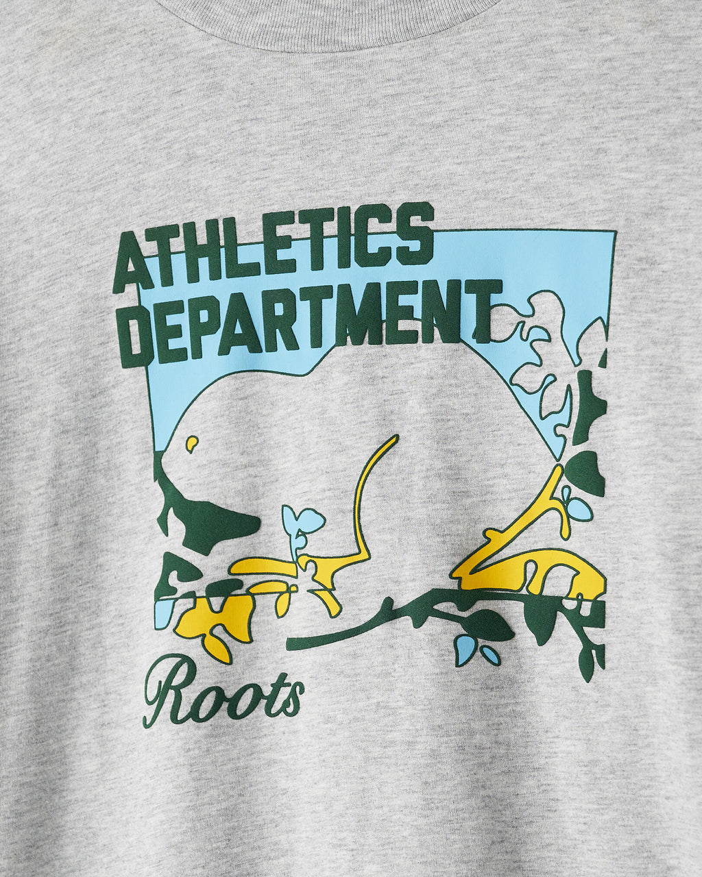 Kids Athletics Department T-Shirt / HEATHER GREY