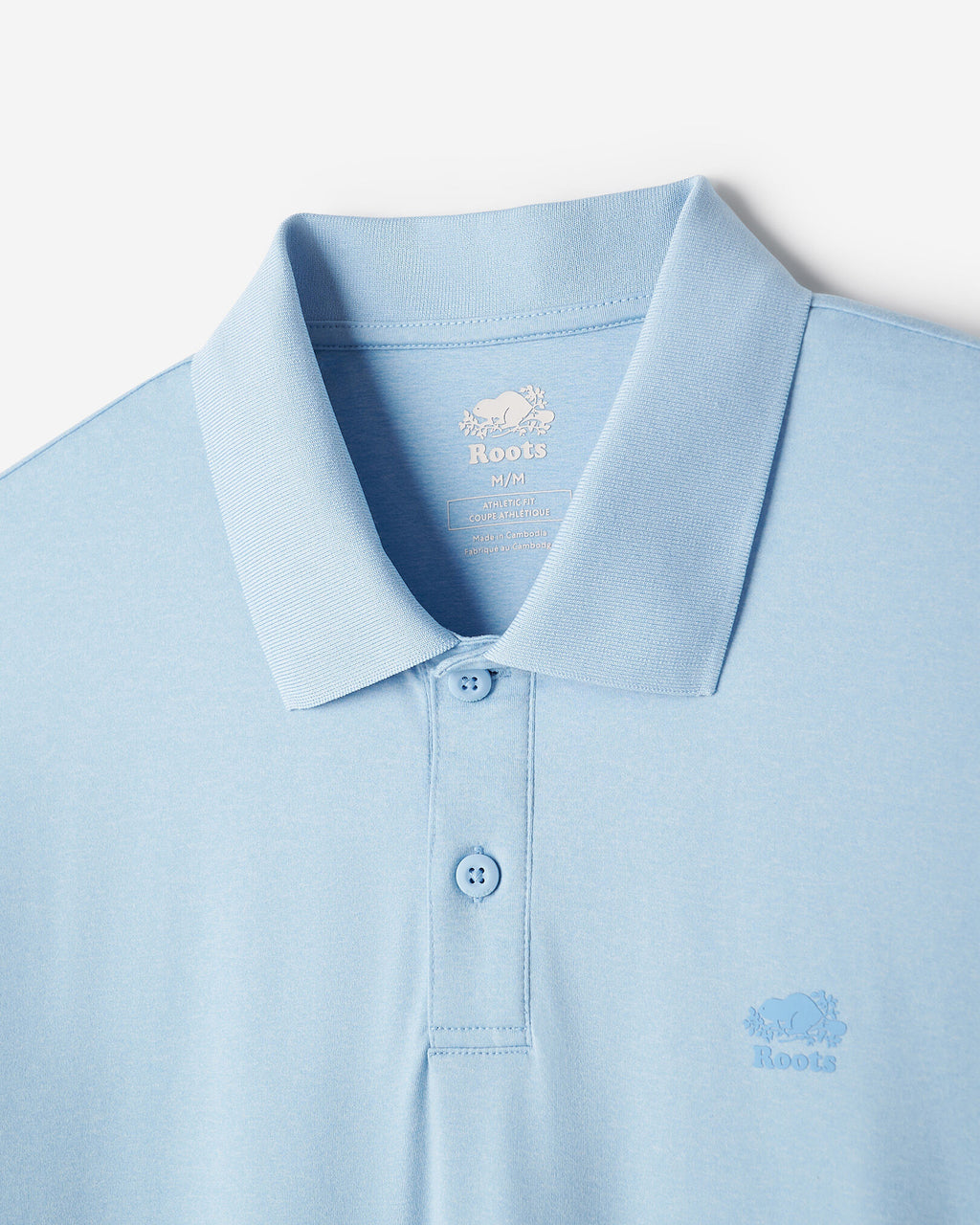Renew Knit Polo / LIGHT SKY BLUE PPR