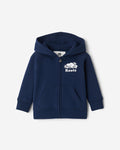 Baby Organic Original Full Zip Hoodie / TRUE NAVY