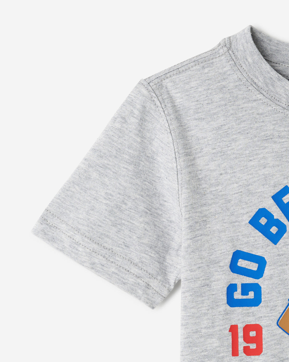 Toddler Beaver League T-Shirt / HEATHER GREY