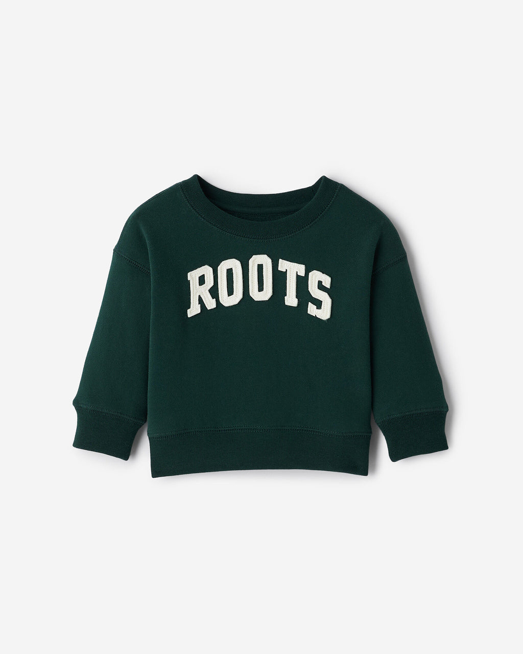 Baby  Applique Sweatshirt / VARSITY GREEN