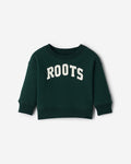 Baby  Applique Sweatshirt / VARSITY GREEN