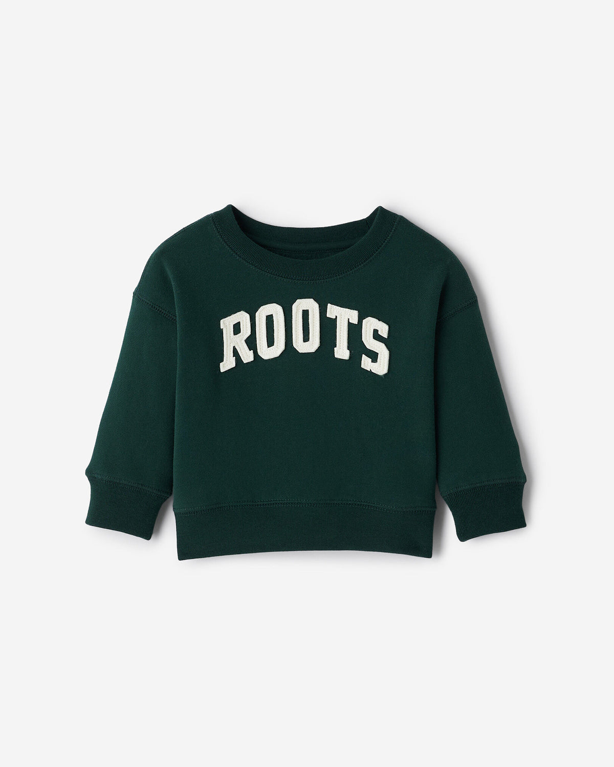Baby  Applique Sweatshirt / VARSITY GREEN