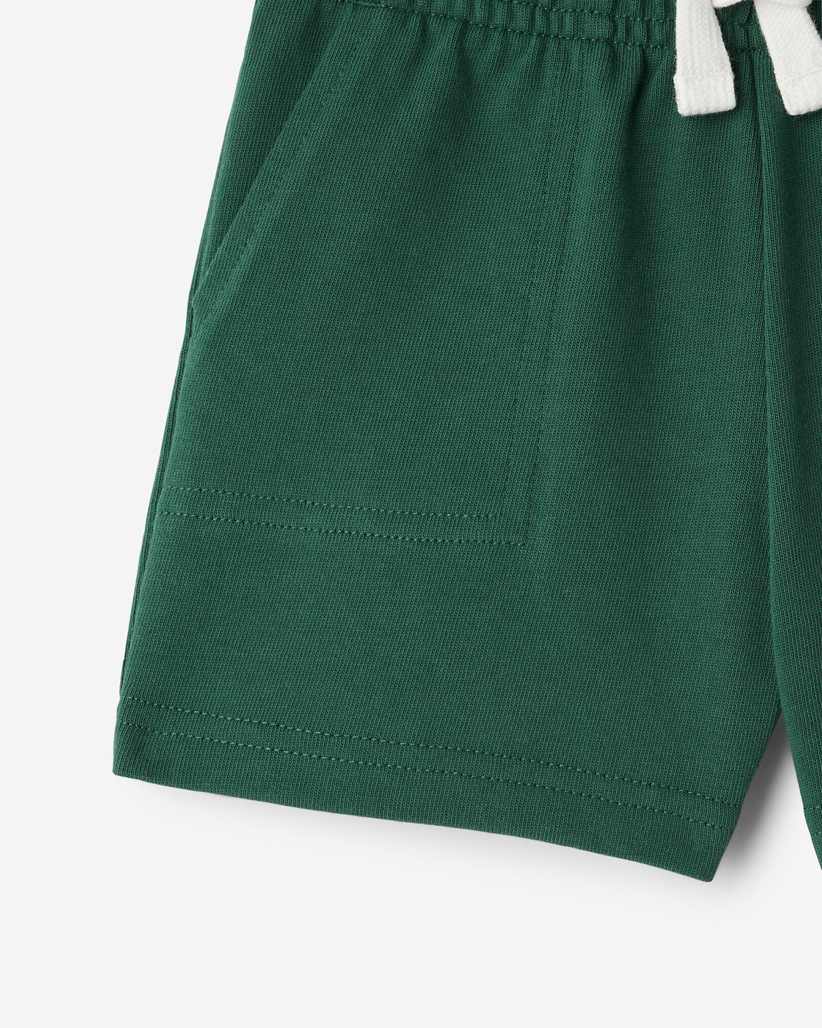 Baby Nature Club Short / FOREST GREEN