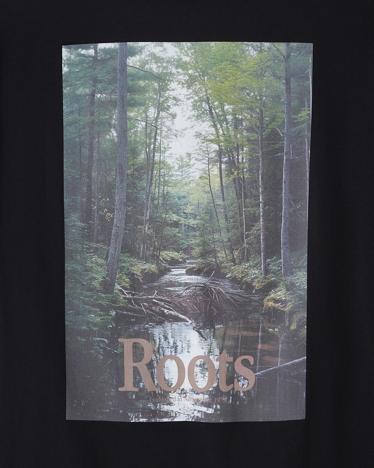 Mens Backtrail T-Shirt / BLACK