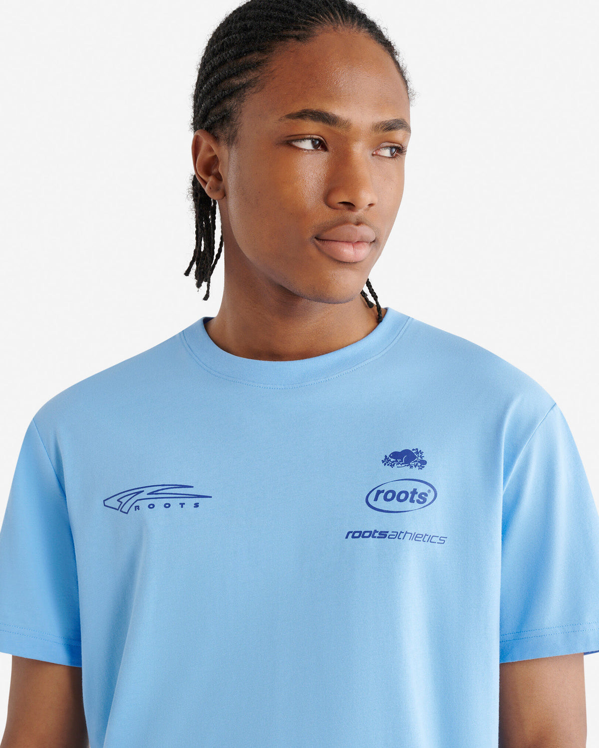 Mens Sponsored By Nature T-Shirt / ISLAND BLUE