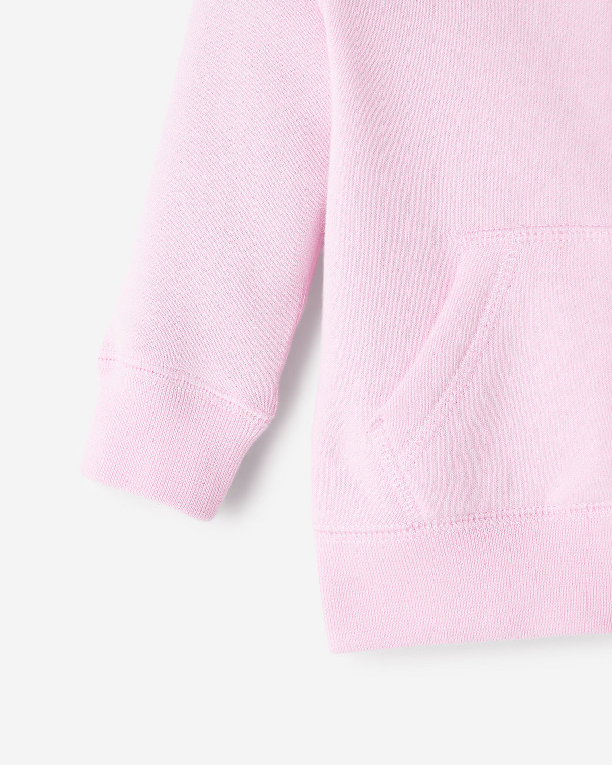Baby Organic Original Full Zip Hoodie / FEATHER PINK