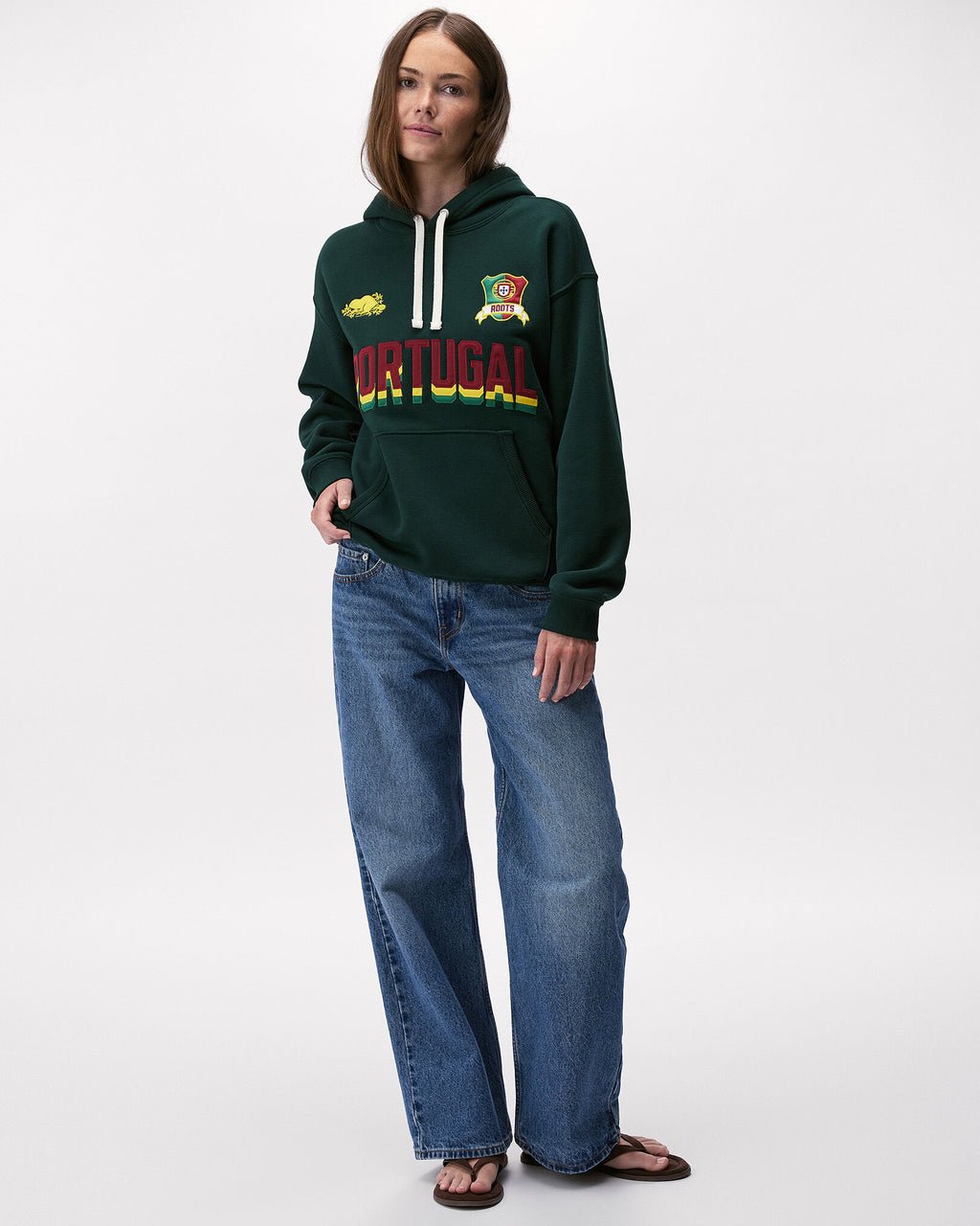 Worldwide Portugal Hoodie / VARSITY GREEN