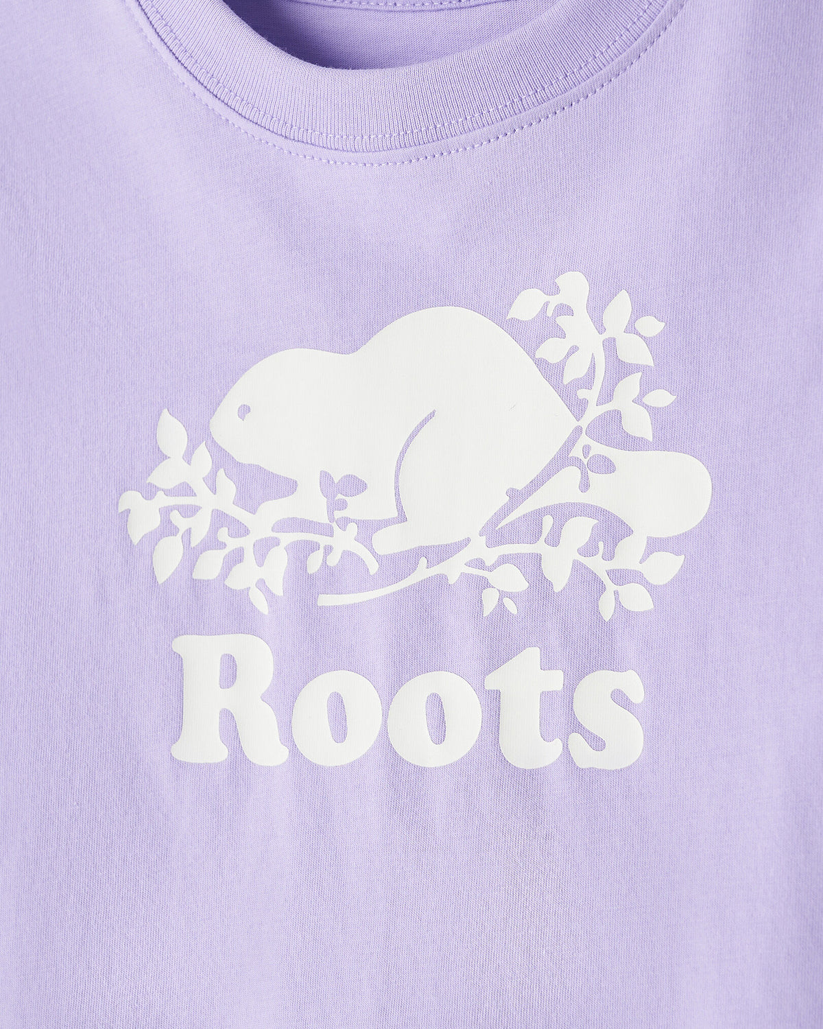 Toddler Organic Original Cooper Beaver T-Shirt / LAVENDER
