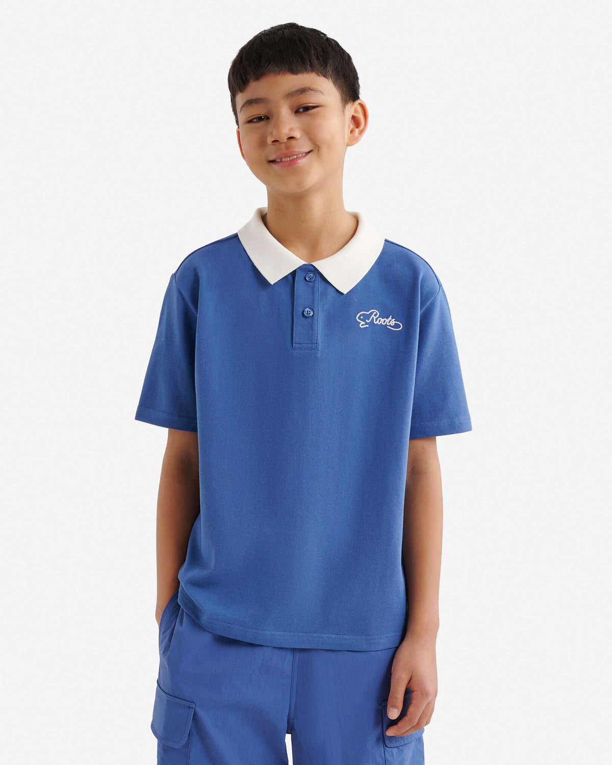 Kids Nature Club Polo / MONSOON BLUE