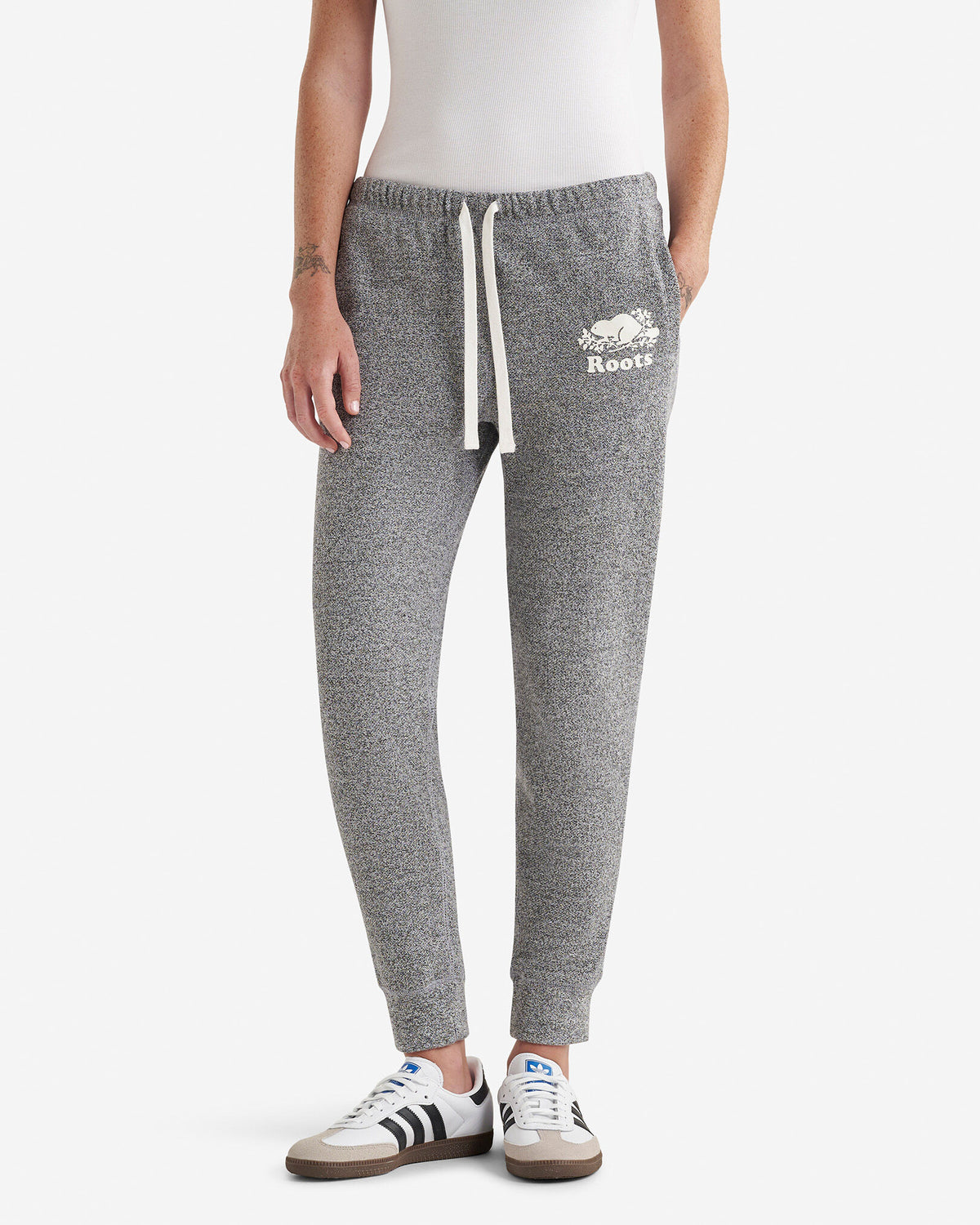 Organic Original Slim Cuff Sweatpant Tall (32.5 Inch Inseam) / SALT & PEPPER