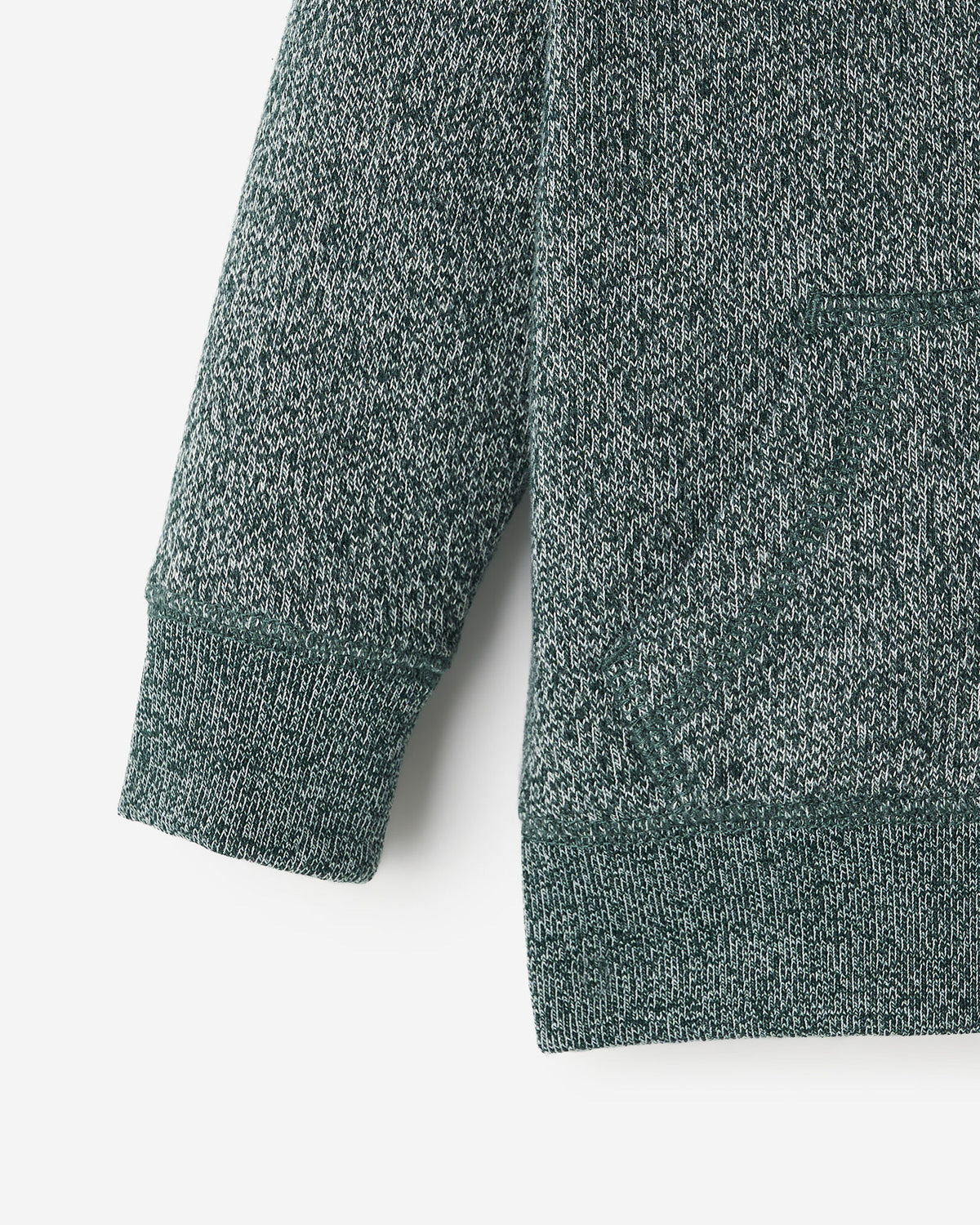 Baby Organic Original Terry Full Zip Hoodie / VARSITY GREEN PEPPER
