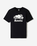 Mens Organic Cooper Beaver T-shirt / BLACK