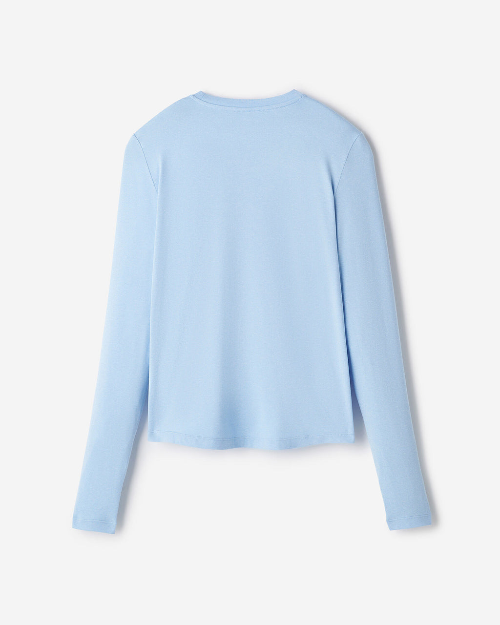 Renew Knit Classic Long Sleeve Top / SWISS BLUE MIX