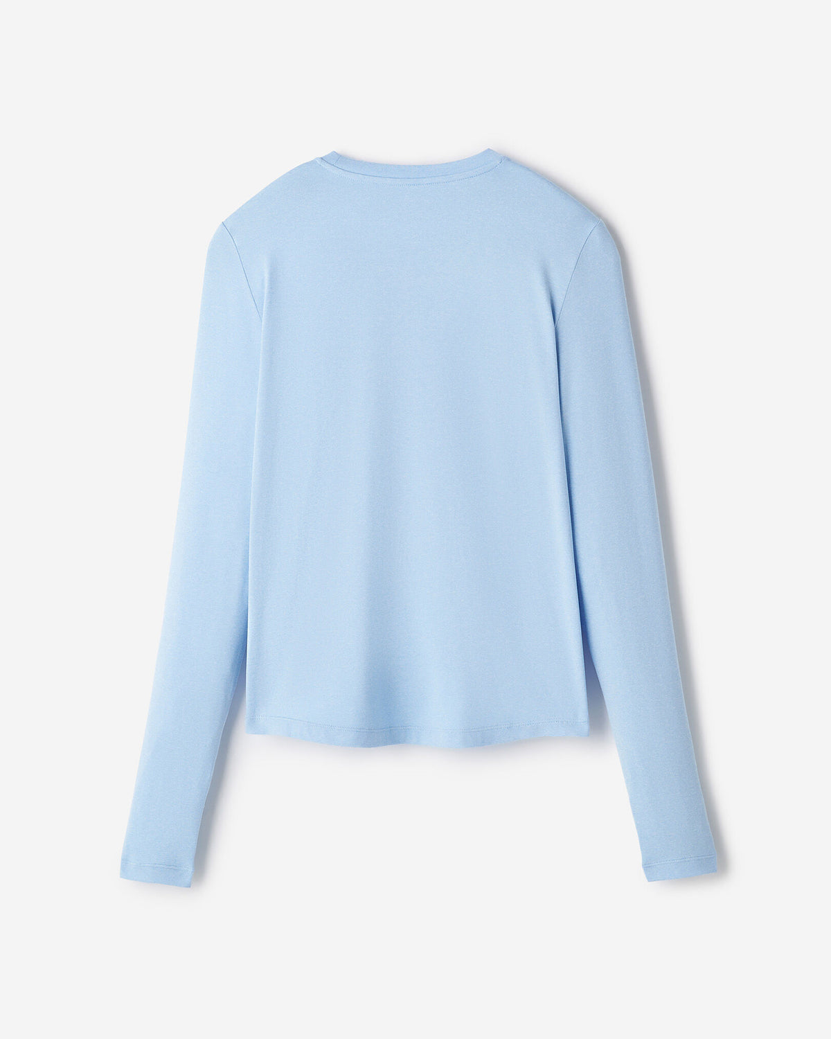 Renew Knit Classic Long Sleeve Top / SWISS BLUE MIX