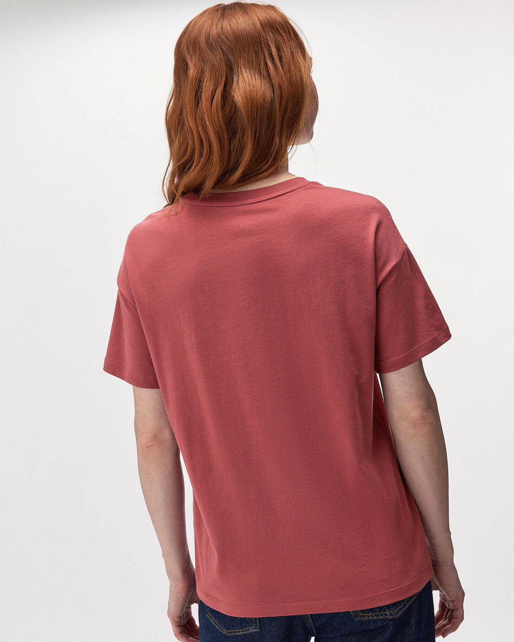 Womens Organic Relaxed Cooper T-Shirt / APPLE BUTTER