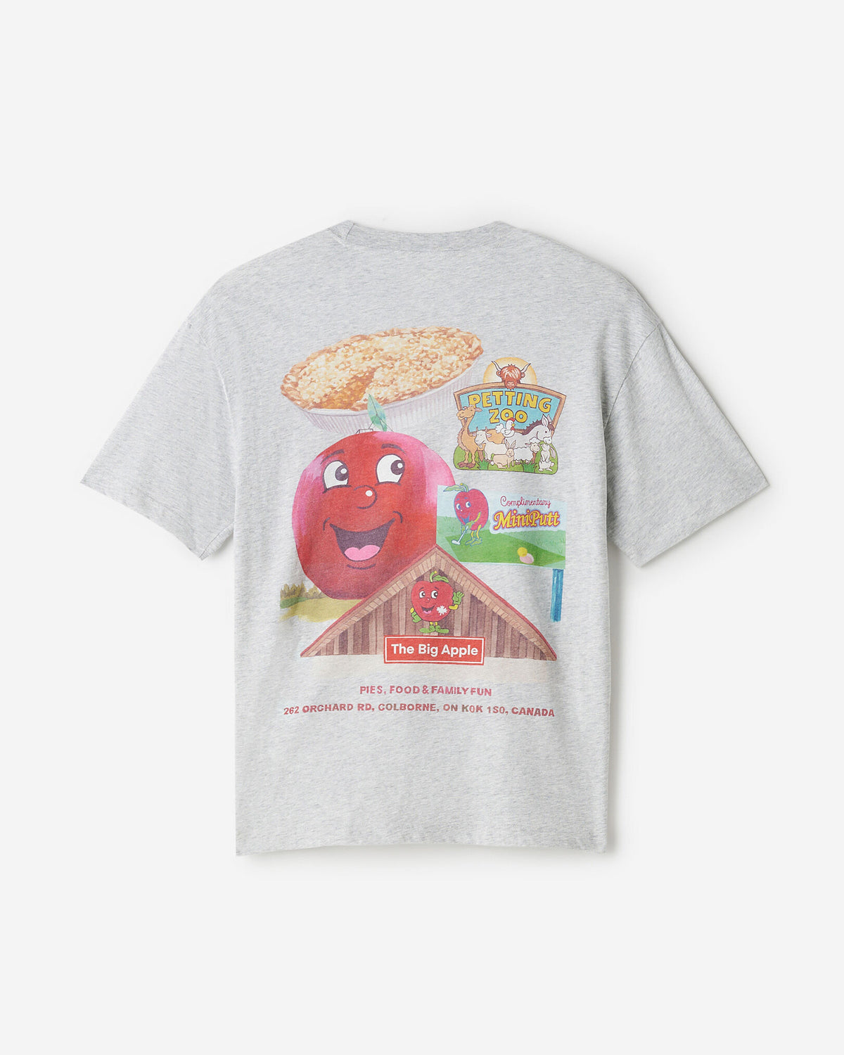 X Big Apple T-Shirt / ATHLETIC GREY MIX