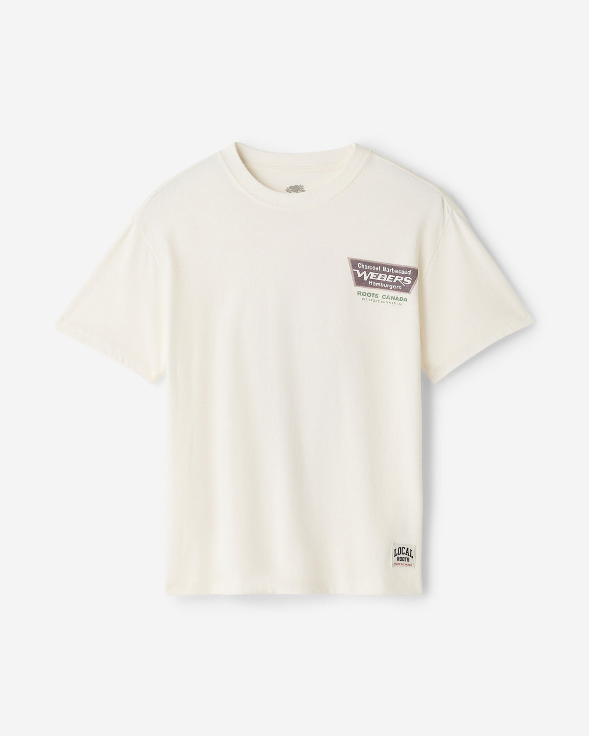 X Webers T-Shirt / EGRET