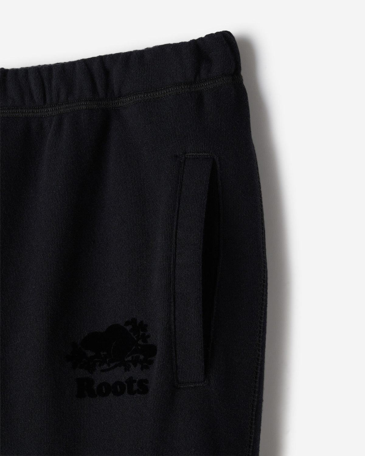 Organic Original Terry Ankle Sweatpant / BLACK