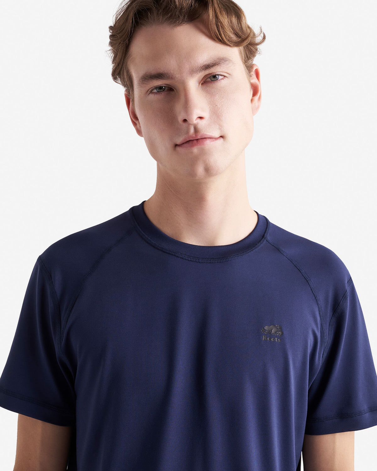 Renew Knit Short Sleeve Top / NAVY BLAZER