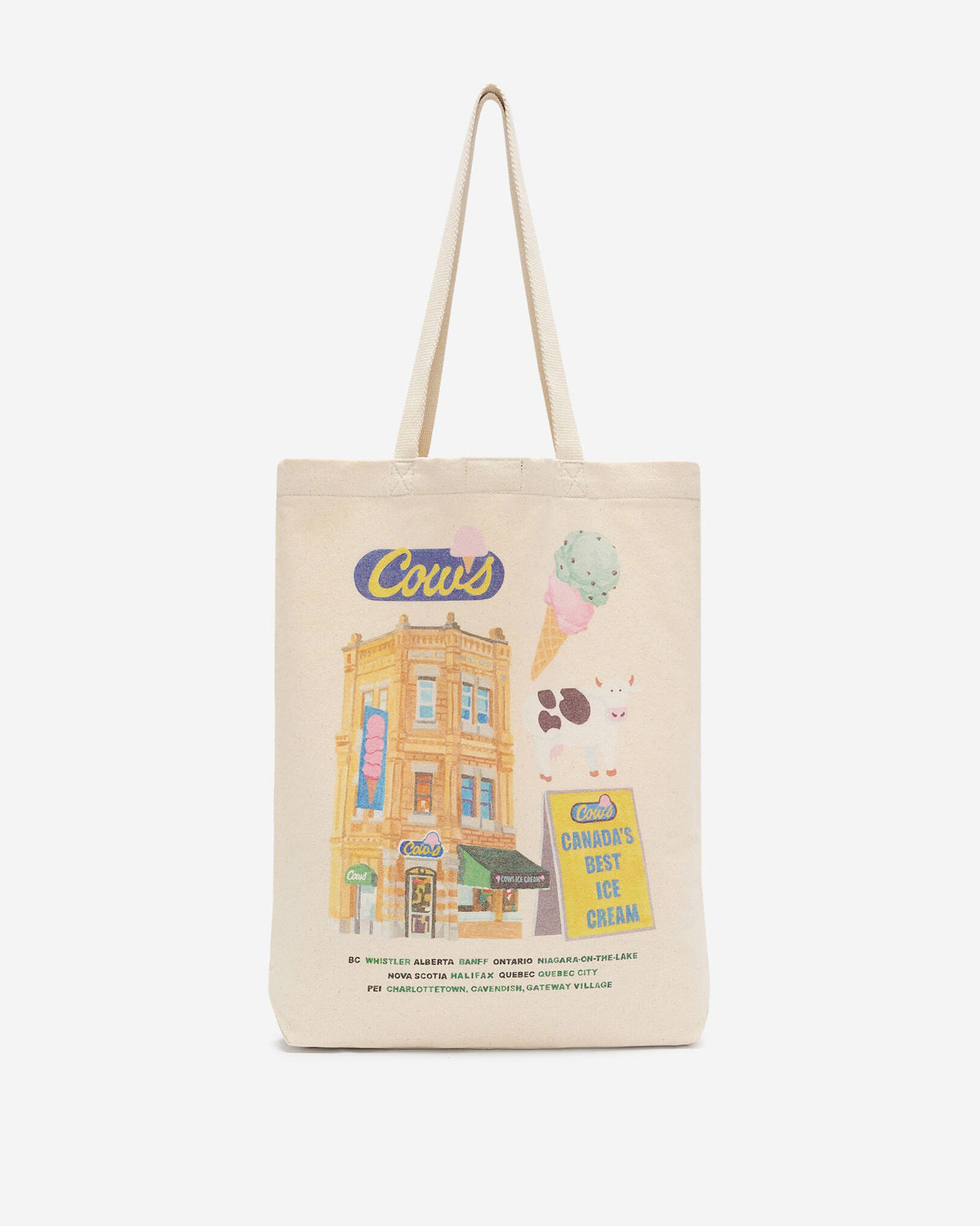 X Cows Tote / NATURAL