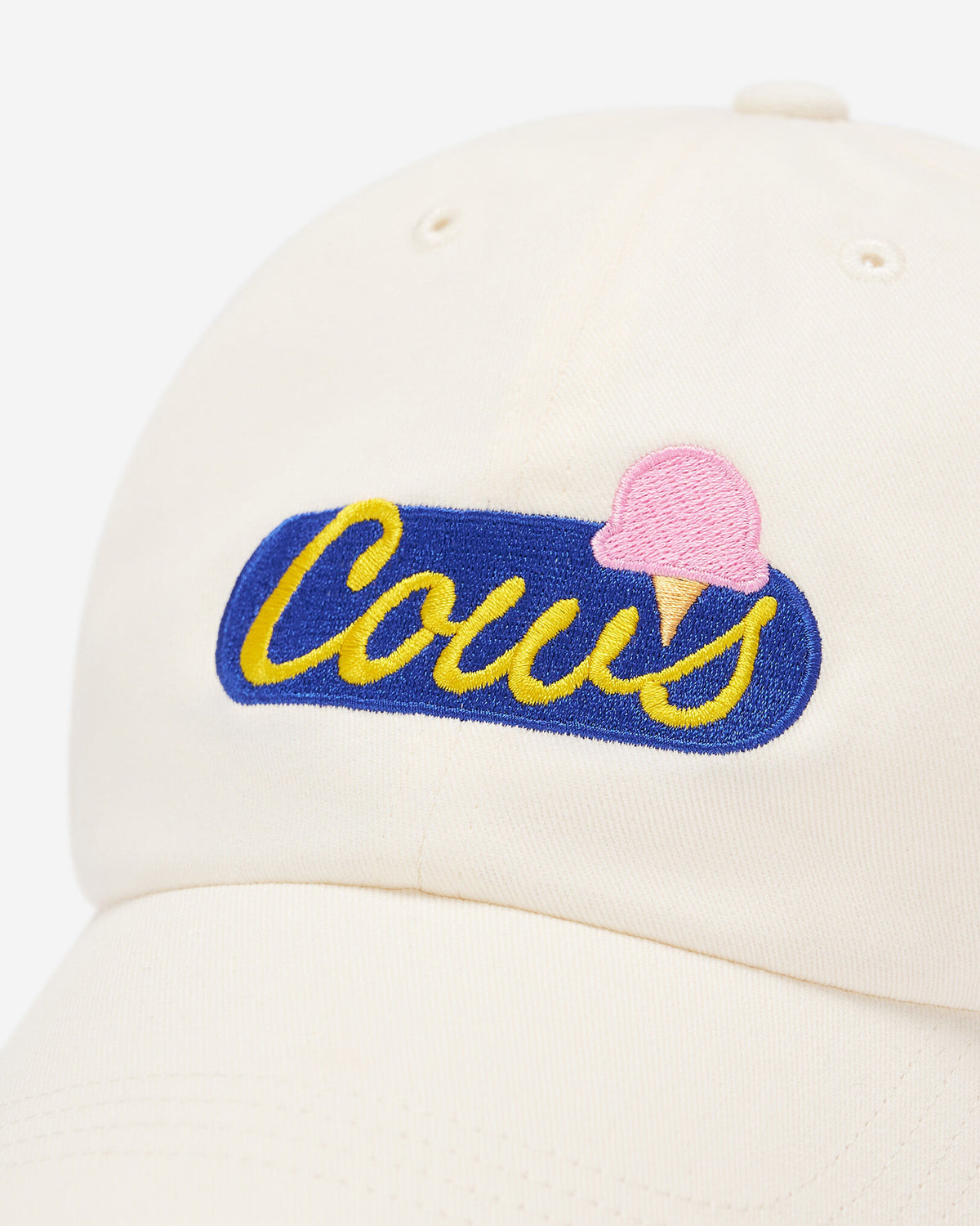 X Cows Baseball Cap / EGRET
