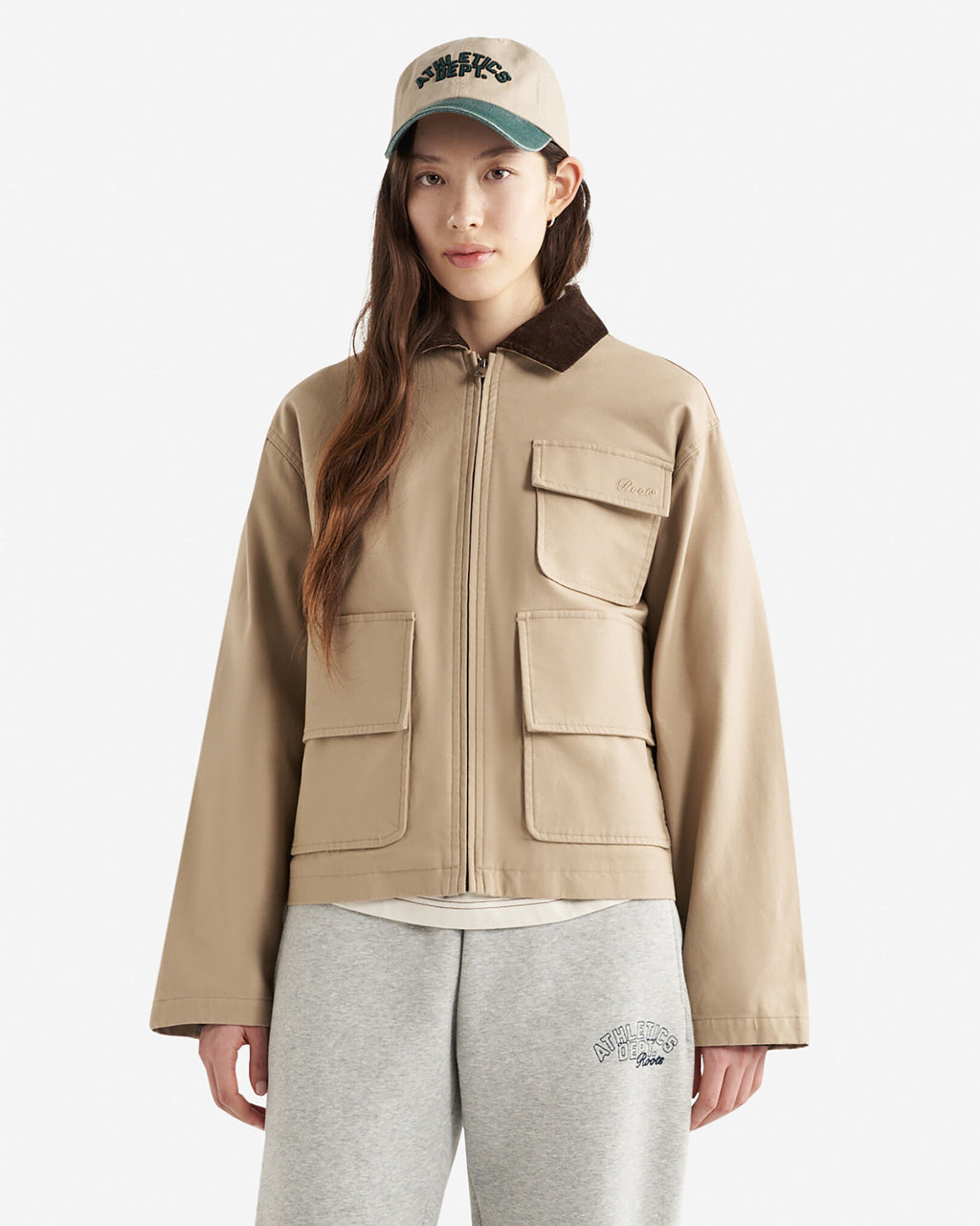 Riley Barn Jacket / WARM KHAKI