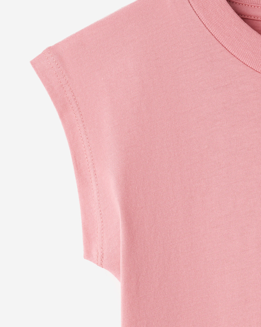 Toddler Girls Sleeveless Boxy T-Shirt / BRANDIED APRICOT