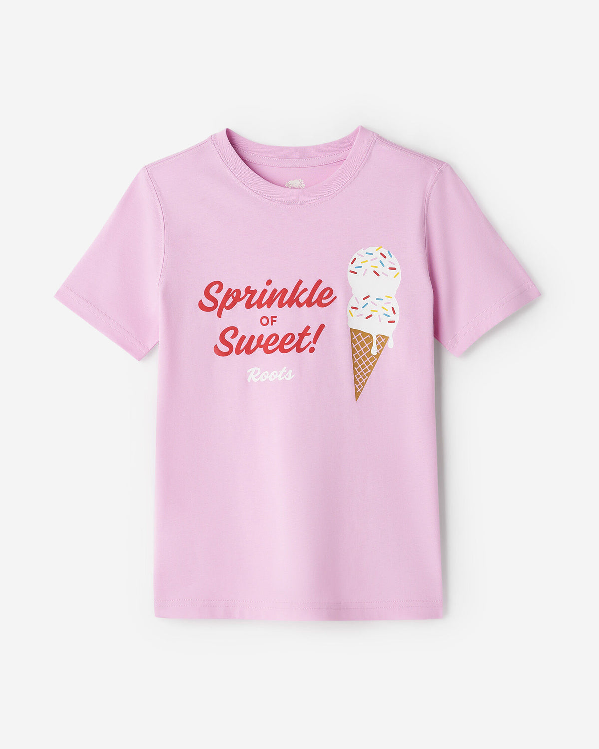 Kids Pops & Scoops T-Shirt / PINK LAVENDER
